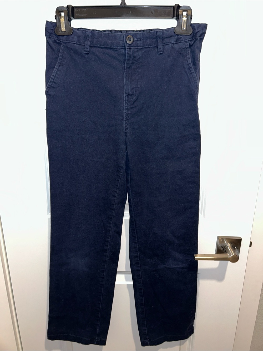 Old Navy Navy Kids Casual Straight-Leg Pants